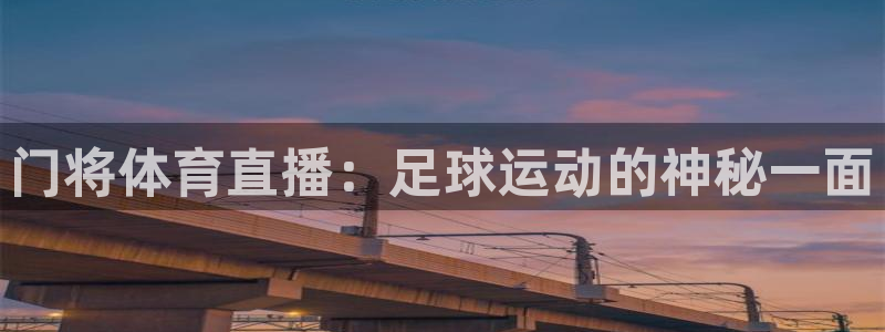 919体育直播安卓版：门将体育直播：足球运动的神秘一面